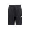 Training Essentials 3 Stripes Pantaloncini Bambini-Nero,Bianco