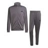 3Stripes Tuta Da Allenamento Uomini-Grigio Scuro