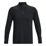 Abbigliamento Under Armour Under Armour Qualifier Run 1/4 Zip Camicia Da Corsa Uomini-Nero