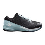 Scarpe da tennis Wilson Wilson Rush Pro Ace Scarpa Per Terra Rossa Donna-Nero,Blu Chiaro
