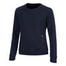 Crew Sweatshirt Felpa Donna-Blu Scuro