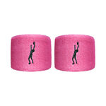 Abbigliamento da tennis 334 DSSLR Polsino Anti Sudore-Rosa