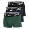 Cotton Stretch Trunk Boxer Confezione Da 3 Uomini-Verde Scuro