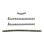 Accessori per racchette Tecnifibre Tecnifibre T-Fight TF-40 16/19 Khaki Set Di Occhielli-Nero