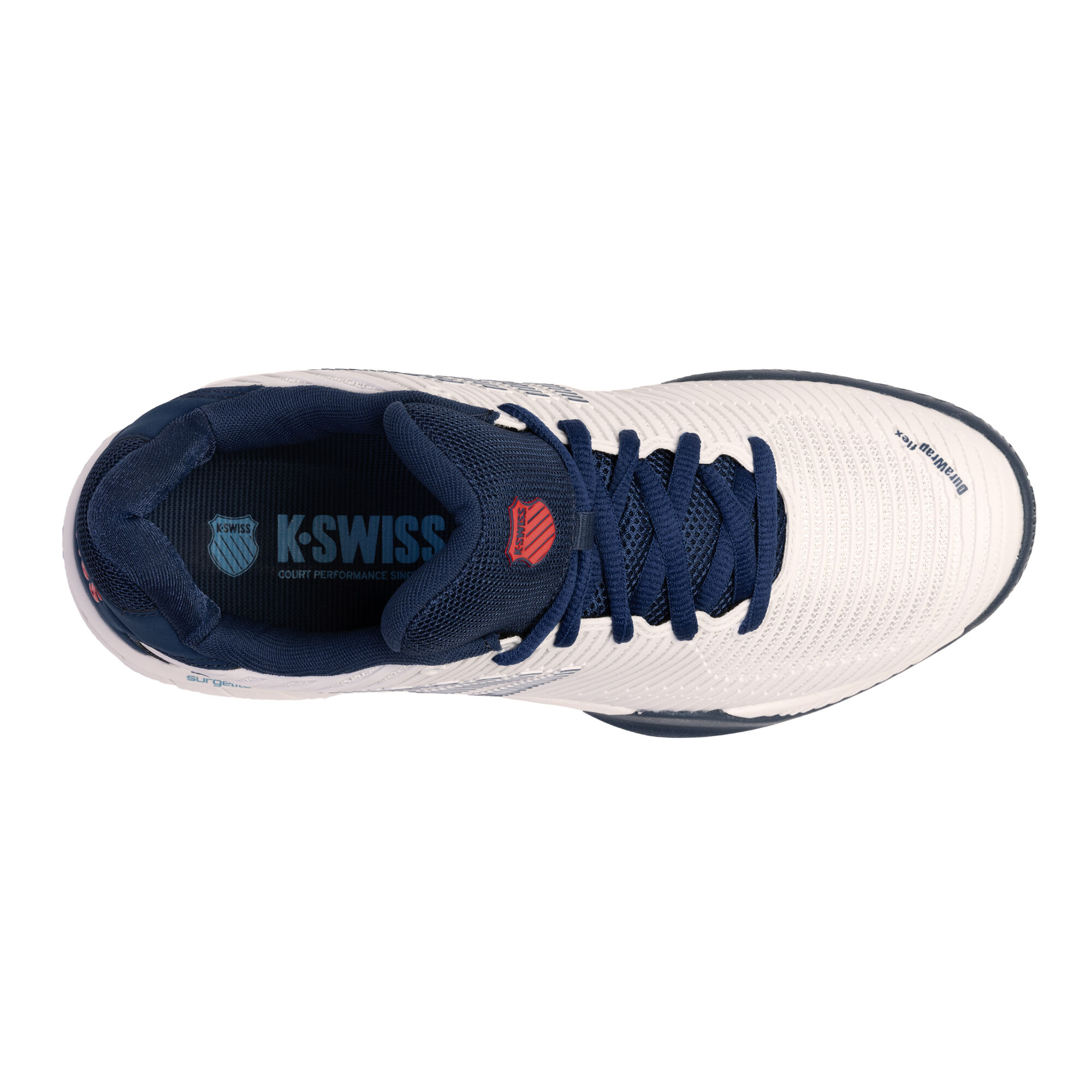 Buy K-Swiss Hypercourt Express 2 Scarpa Per Terra Rossa Bambini Bianco