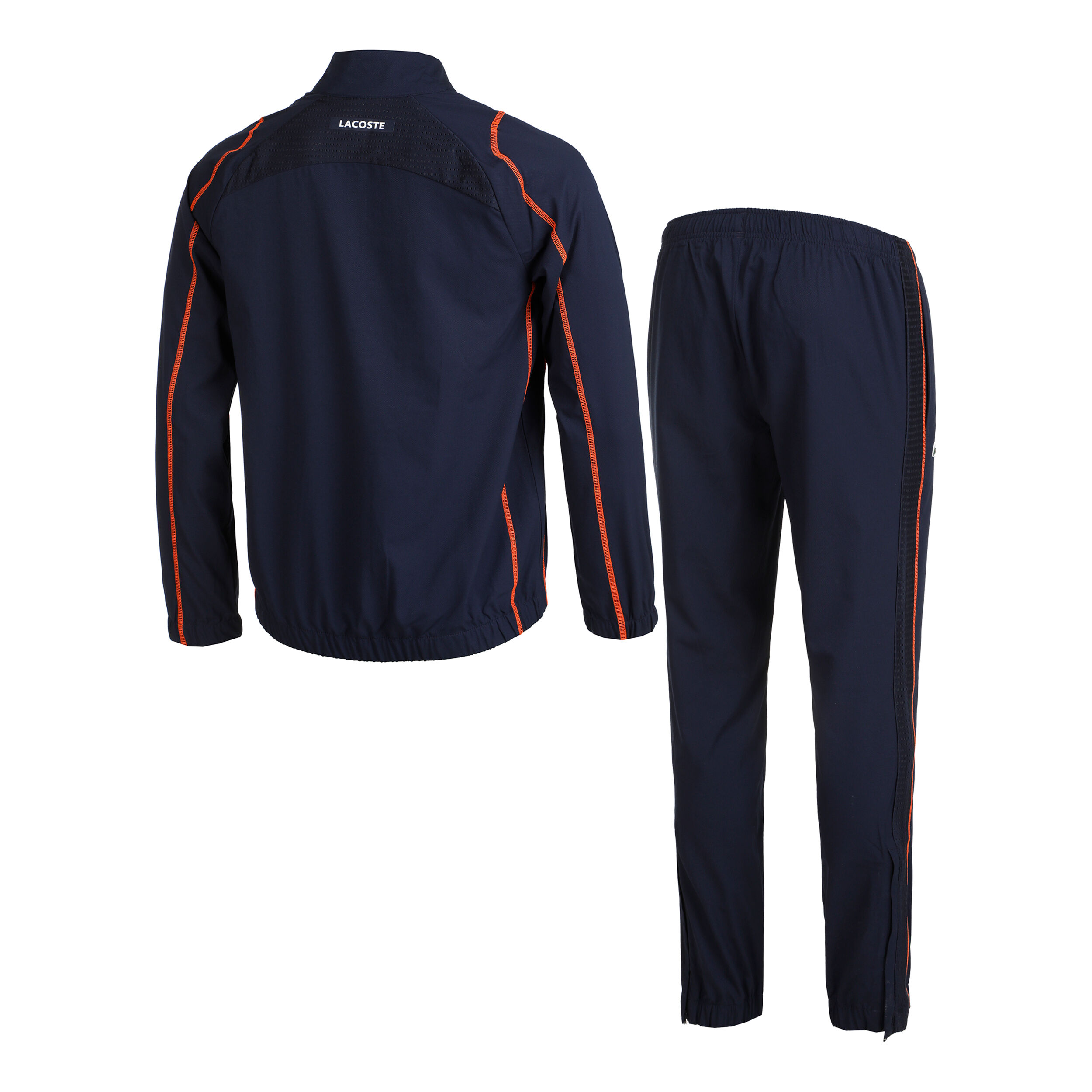 Buy Lacoste Tuta Da Allenamento Uomini Blu Arancione online Tennis Point IT
