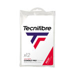 Overgrip Tecnifibre Tecnifibre Pro Contact Confezione Da 12-Bianco