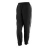 Team II Woven Pantalone Da Allenamento Donna-Nero,Bianco