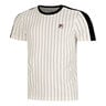 Stripes Jascha 2 Maglietta Uomini-Bianco,Blu Scuro
