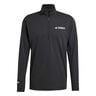 Terrex XPR Half-Zip Camicia Da Corsa Uomini-Nero