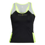 Abbigliamento Black Crown Black Crown Santander Maglietta Donna-Nero,Lime