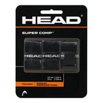 Overgrip HEAD HEAD Super Comp Confezione Da 3-Nero