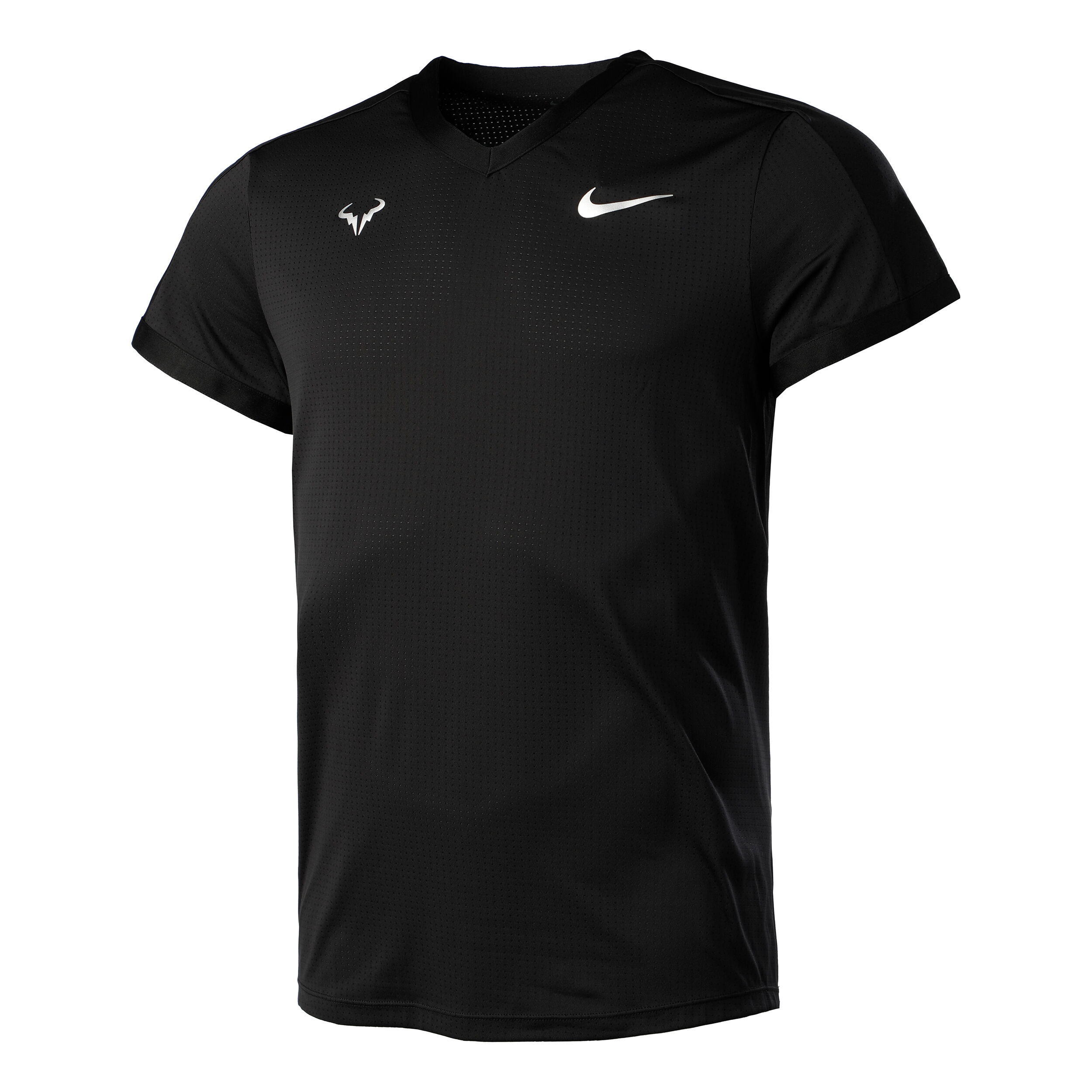 Buy Nike Dri Fit Advantage Maglietta Uomini Nero Argento online Tennis Point IT