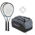 Confezione Di Racchette HEAD 2x Gravity Tour 2025 plus Schlägertasche