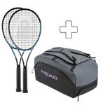 Confezione Di Racchette HEAD 2x Gravity Tour 2025 plus Schlägertasche