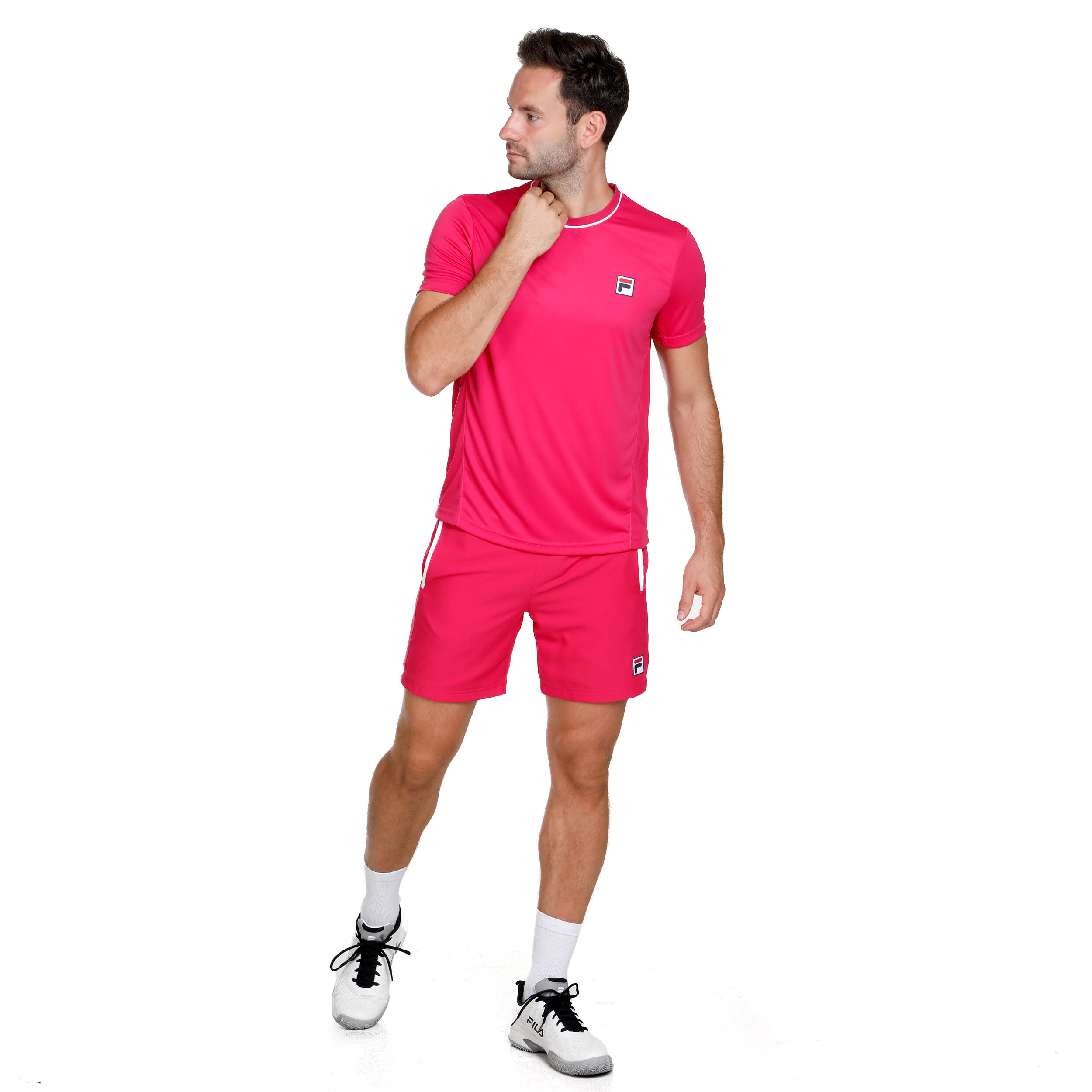 Buy Fila Andre Pantaloncini Uomini Rosa online Tennis Point IT
