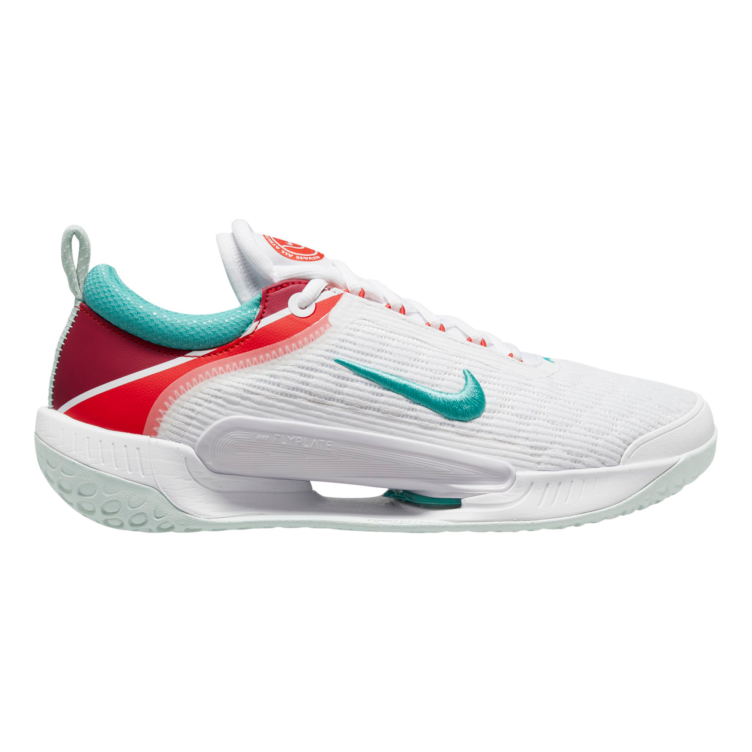 Court Zoom NXT Scarpa Per Tutte Le Superfici Uomini Bianco Rosso