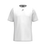 Abbigliamento HEAD HEAD Club 25 Tech Maglietta Ragazzi-Bianco