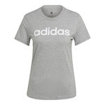 Abbigliamento adidas adidas Linear Maglietta Donna-Grigio