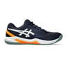 Gel-Dedicate 8 Scarpa da padel Uomini - blu scuro, bianco