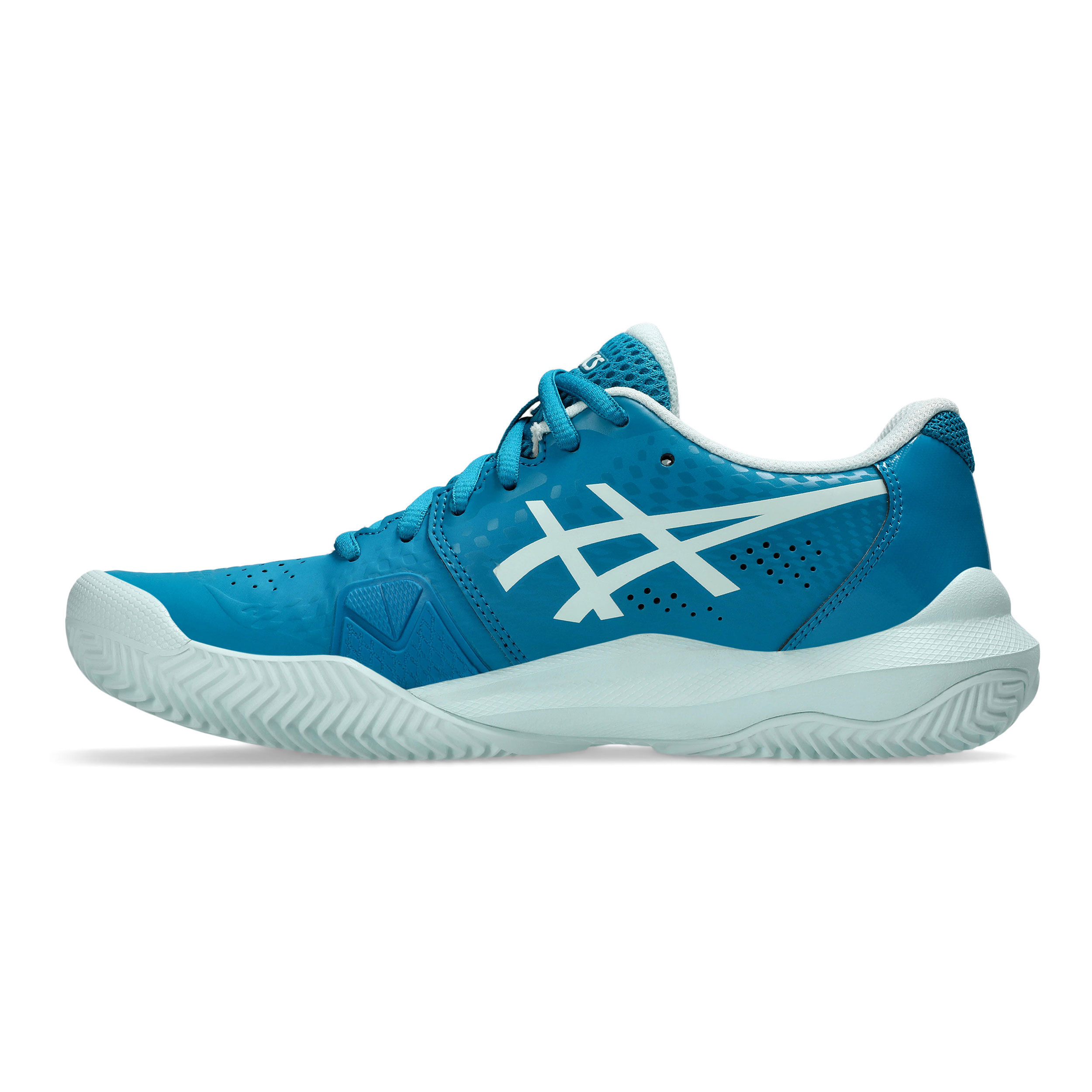 Gel Challenger 14 Clay Scarpa Per Terra Rossa Donna Turchese Blu Chiaro