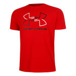 Abbigliamento Under Armour Under Armour Foundation Update Maglietta Uomini-Rosso