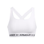 Abbigliamento Under Armour Under Armour Crossback Mid Reggiseni sportivi Donna - bianco, nero