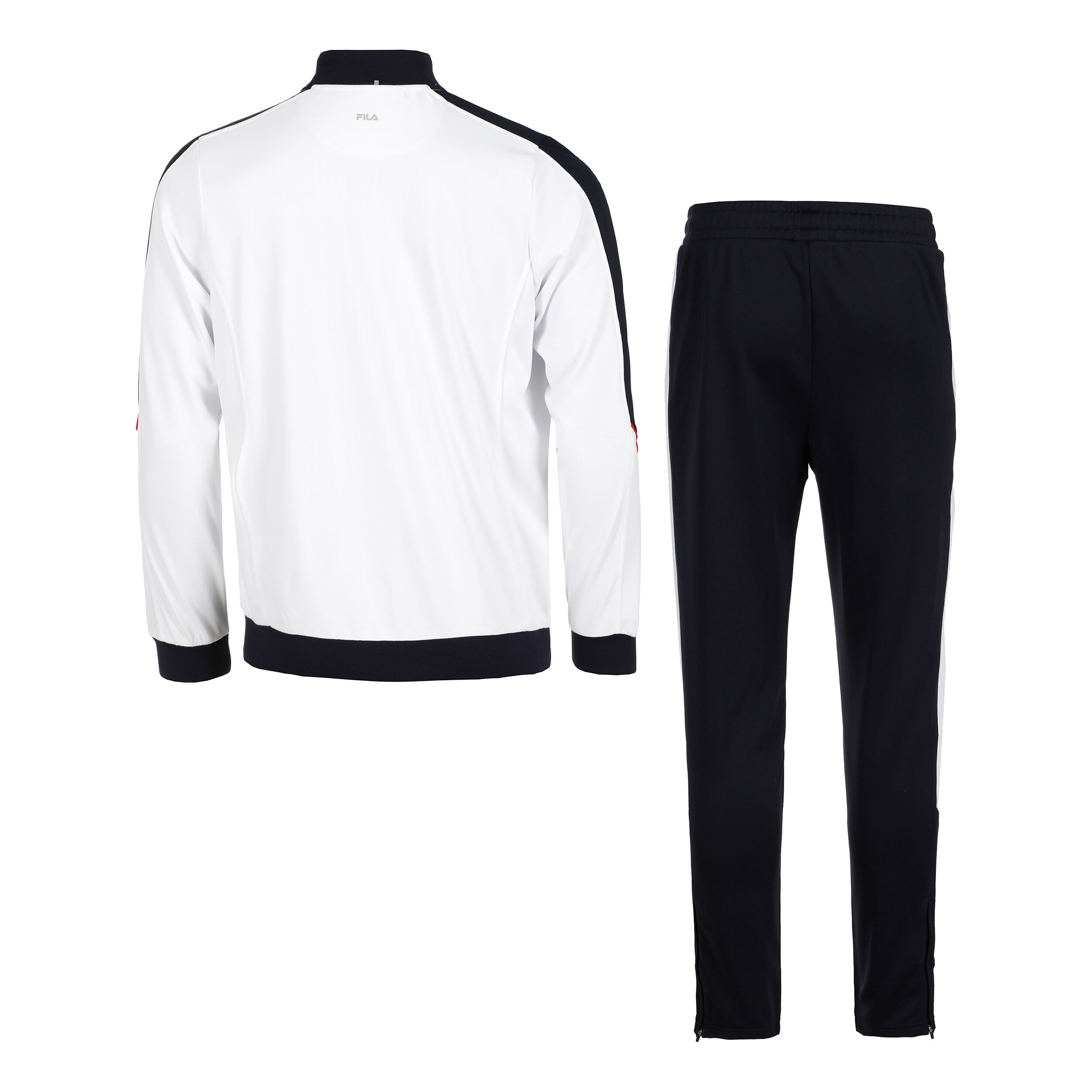 Buy Fila Manuel Tuta Da Allenamento Uomini Bianco Blu Scuro online Tennis Point IT