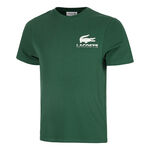 Abbigliamento Lacoste Lacoste Urban Print Maglietta Uomini-Verde