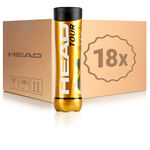 Pallina pressurizzata HEAD HEAD Tour Swiss Official Tubo da 4 