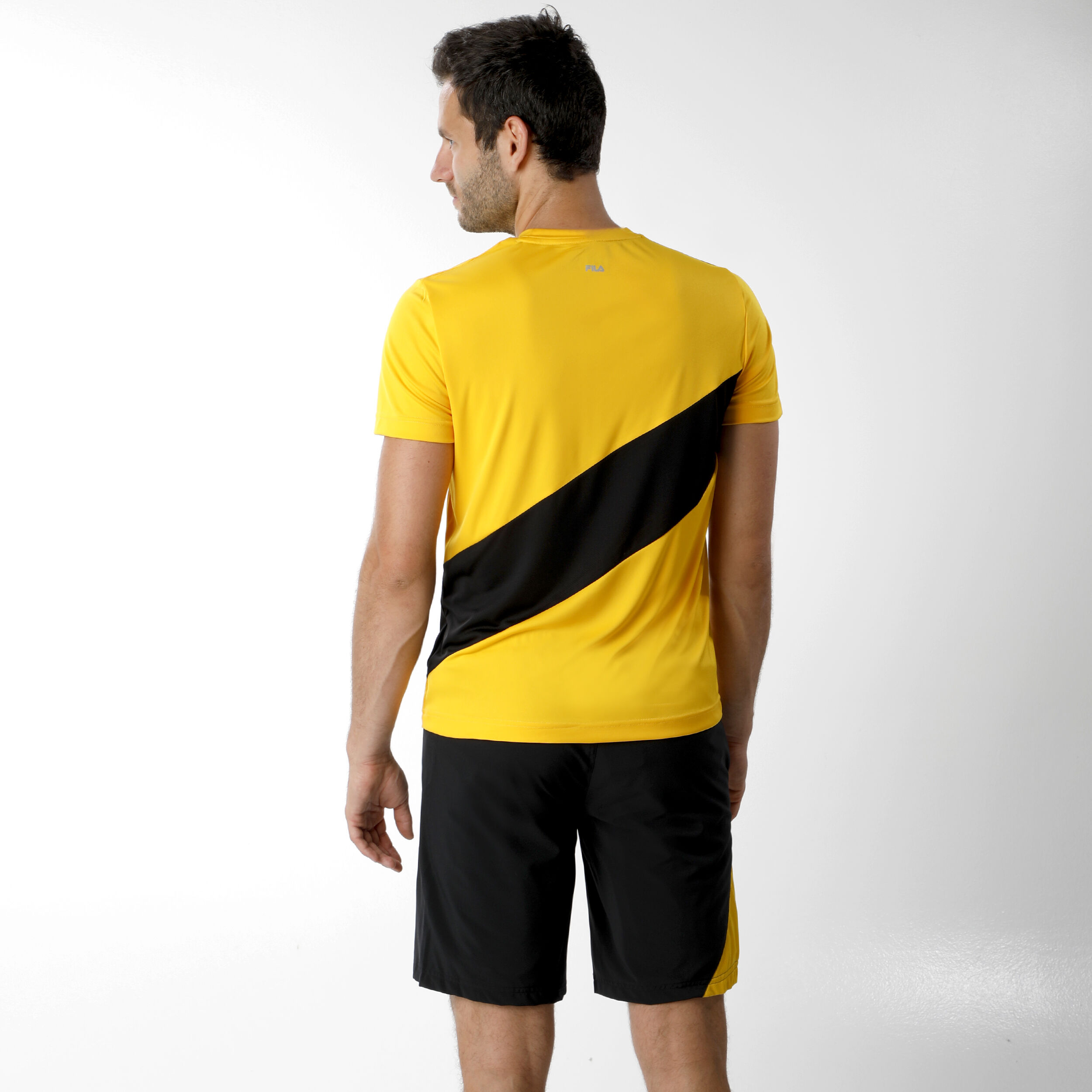 Magliette fila uomo giallo discount