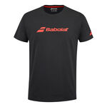 Abbigliamento Babolat Babolat Exercise Maglietta Uomini-Nero