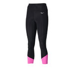 Abbigliamento Mizuno Mizuno Impulse Core 3/4 Calzamaglia Donna - nero, rosa