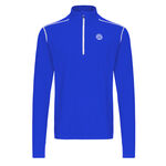 Abbigliamento BIDI BADU BIDI BADU Zac Tech Half Zip Manica Lunga Uomini-Blu,Bianco