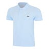 Regular Fit Blend Knit Polo Uomini-Blu Chiaro,Verde