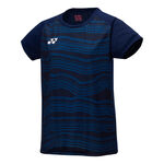 Abbigliamento Yonex Yonex Crew Neck Maglietta Donna-Blu Scuro