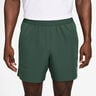 Court Dri-FIT Advantage 6in Pantaloncini Uomini - verde scuro, 