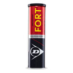 Palline da tennis Dunlop Dunlop Fort Tournament  Tubo da 4 