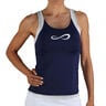 Race Canottiera Donna-Blu Scuro
