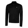 Pacer Half-Zip Camicia da corsa Uomini - nero, 