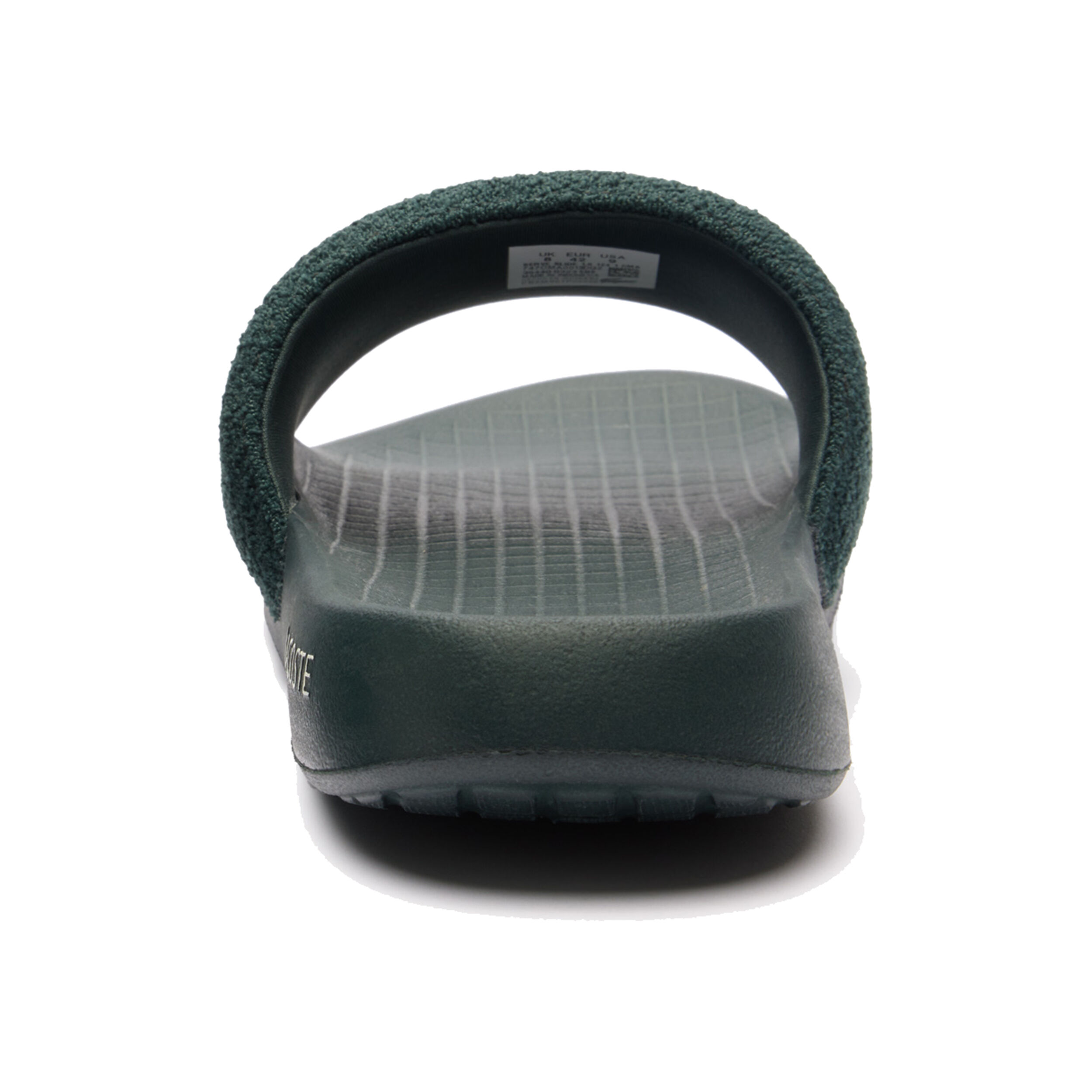 Buy Lacoste Serve Slide 1.0 Ciabatte Uomini Verde Scuro online Tennis Point IT