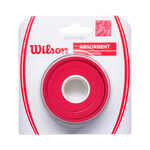 Overgrip Wilson Wilson Dry Confezione Da 3-Rosso