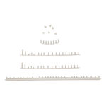 Accessori per racchette Tecnifibre Tecnifibre T-Fight 300/315 Set Di Occhielli-Nero