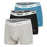 Everyday Cotton Stretch Boxer Confezione Da 3 Uomini-Grigio Chiaro,Nero