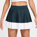 Abbigliamento Nike Nike CourtDri-Fit Advantage Ace Skrt High Rise Gonna Donna-Blu Scuro,Bianco