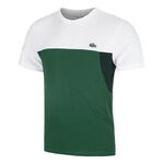 Abbigliamento Lacoste Lacoste Urban Colorblock Maglietta Uomini-Bianco
