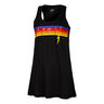 Tech Heritage Abito Donna-Nero,Multicolore