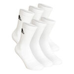 Abbigliamento adidas adidas Crew Sportswear Ankle Calzini Sportivi Confezione Da 6-Bianco,Nero