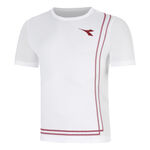 Abbigliamento da tennis Diadora Diadora Match Maglietta Uomini-bianco