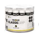 Overgrip Tennis-Point Tennis-Point  Classic Grip Confezione da 60 - bianco